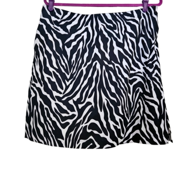 EP Pro/Newyork Zebra print black and white golf skort. Size 14 - Picture 1 of 10